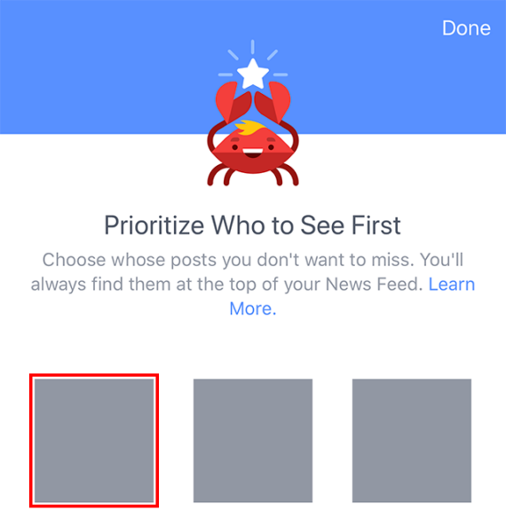 facebook algorithm,prioritize who to see first,facebook